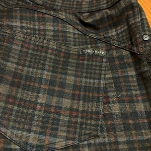 Mad for plaid with these legging style pants